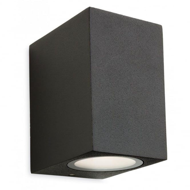 CAPITAL LED outdoor wall light in graphite (squared)