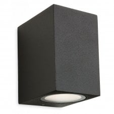 CAPITAL LED outdoor wall light in graphite (squared)