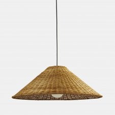 Rattan ceiling pendant light