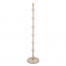white wooden floor lamp base