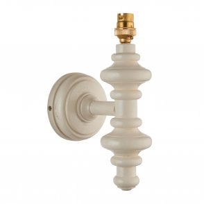 Carnaby Wall Light in Almond White (Bracket Only)