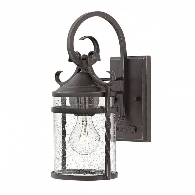 CASA Small Wall Lantern Olde Black | Exterior light IP44