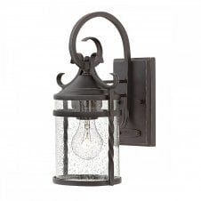 CASA Small Wall Lantern Olde Black | Exterior light IP44