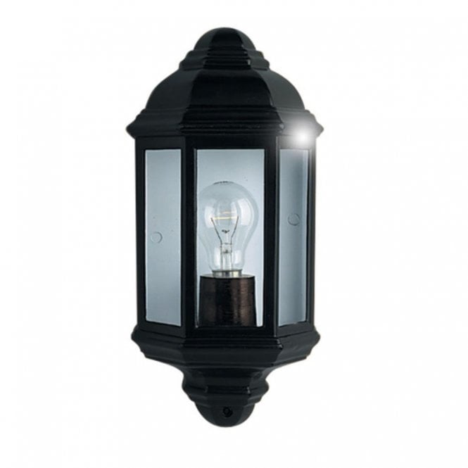 Cast Aluminium Exterior Wall Lantern Black IP44