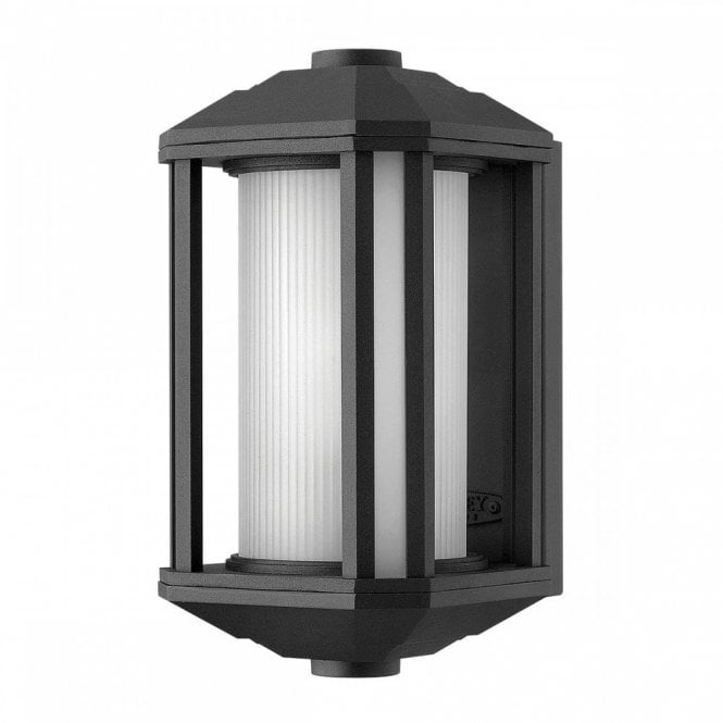 CASTELLE Small Wall Lantern in Black | Exterior IP44