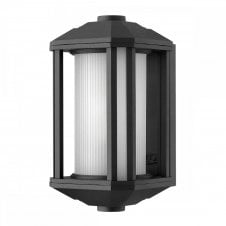 CASTELLE Small Wall Lantern in Black | Exterior IP44