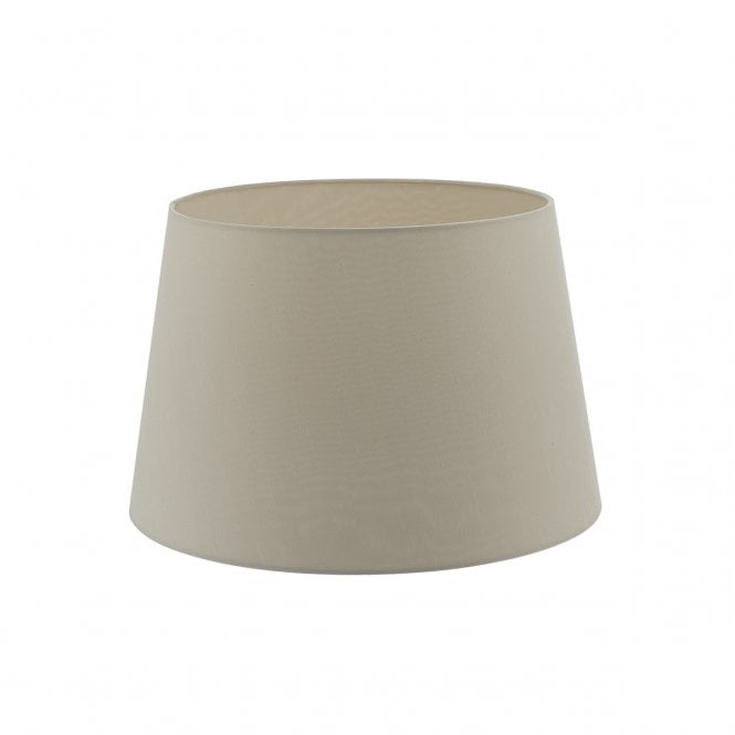 Cezanne French Tapered Drum Faux Silk Shade in Porcelain White - 40cm