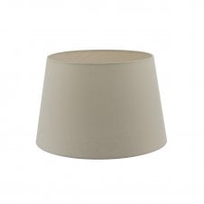 French drum lamp shade in Ecru finish