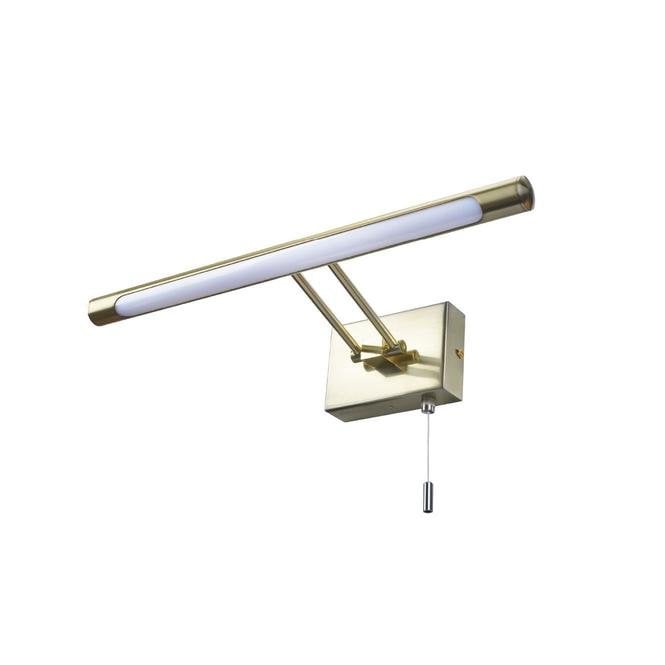 Chai IP44 Picture Light In Satin Brass