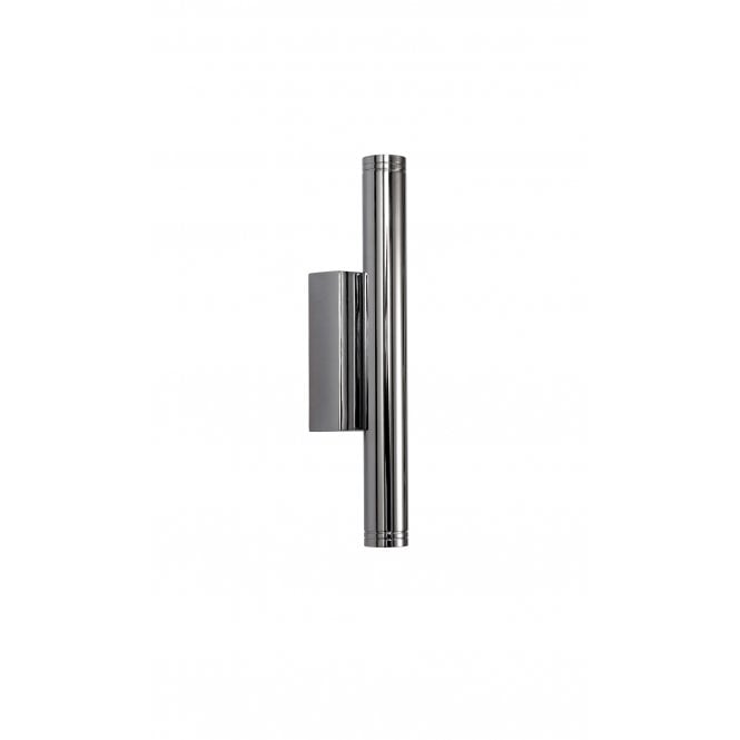 CHANNEL 6 Watt LED Tubular Wall Light IP54 Polished Chrome with 3 year warranty