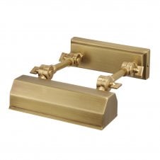 CHAWTON aged brass traditional picture light (small)