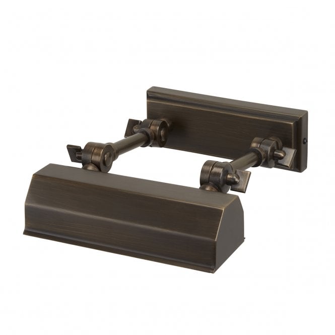 CHAWTON dark bronze traditional picture light (small)