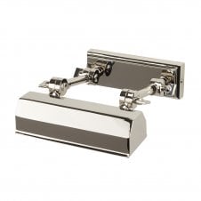 CHAWTON polished nickel traditional picture light (small)
