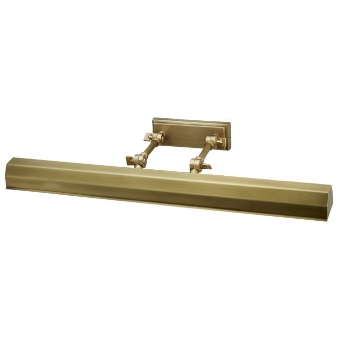 CHAWTON traditional aged brass picture light (large)