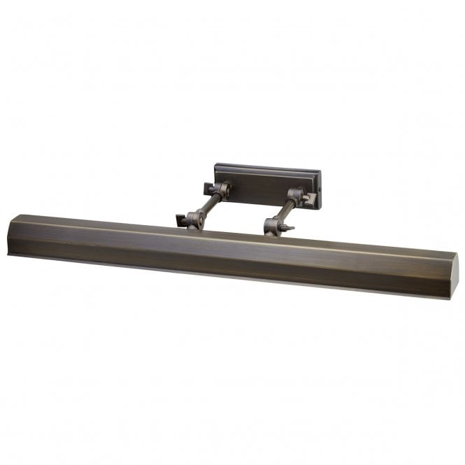 CHAWTON traditional dark bronze picture light (large)