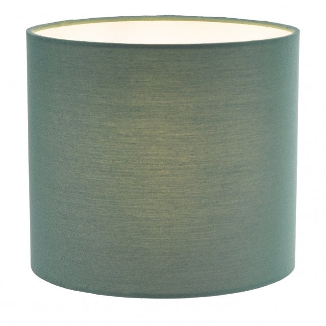 Chloris Green Cotton Drum Shade 18cm