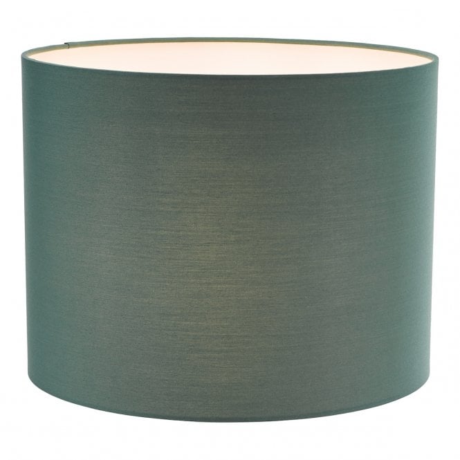 Chloris Green Cotton Drum Shade 25cm