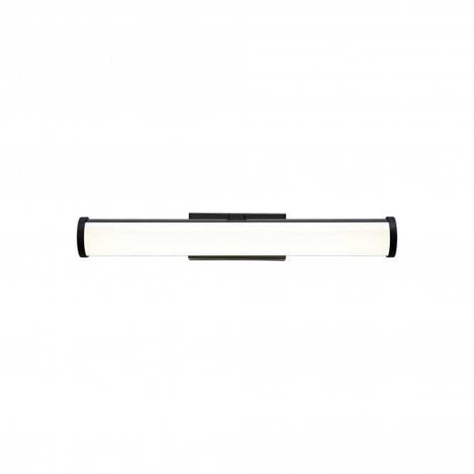 CHUTE Wall Lamp Over Mirror | 1 x 12W LED | 4000K | 795lm | IP44 | Sand Black | 3yrs Warranty