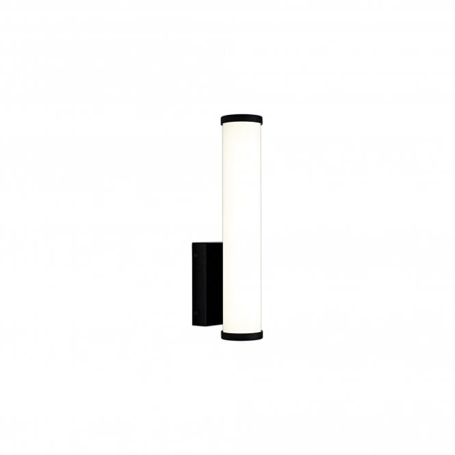 CHUTE Wall Lamp Small | 1 x 9W LED | 4000K | 621lm | IP44 | Sand Black | 3yrs Warranty