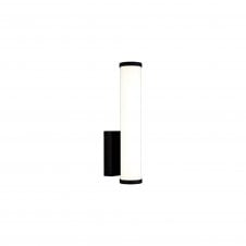 CHUTE Wall Lamp Small | 1 x 9W LED | 4000K | 621lm | IP44 | Sand Black | 3yrs Warranty
