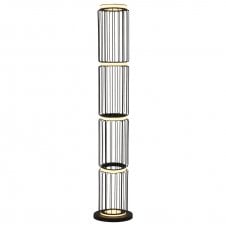 CIRCOLO LED Floor Lamp finished in Black