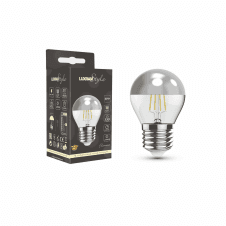 CLASSIC Deco Silver Top Ball G45 E27 4W 2700K 330lm
