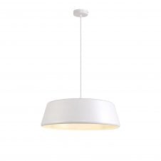CLAXON Wide Ceiling Pendant in Gloss White