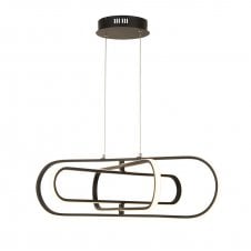 CLIP LED Customisable Pendant | Black