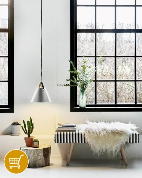 Scandinavian style ceiling pendant light