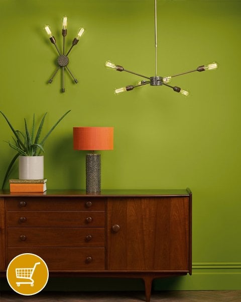 hammered metallic lighting