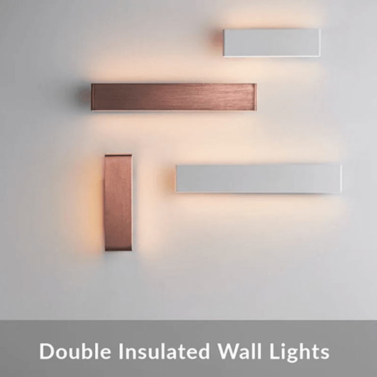 Double Insluated Wall Lights