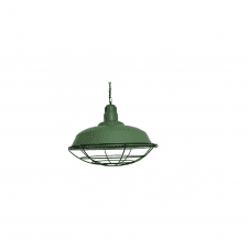 COBAL  Industrial Pendant in Powder Coated Sage Green