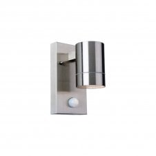 COLT Single Wall Light with PIR Stainless Steel