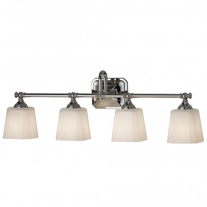 CONCORD classic style polished chrome over mirror light for bathrooms (4lt)