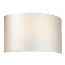Ivory wall washer | light with chrome fitting | 