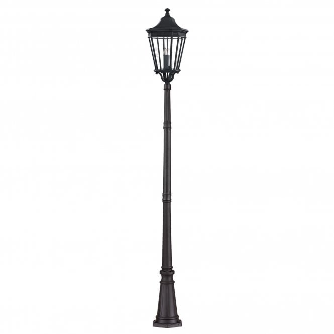 COTSWOLD LANE large traditional black outdoor post light