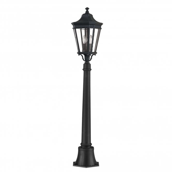 COTSWOLD LANE traditional black pillar light (medium)