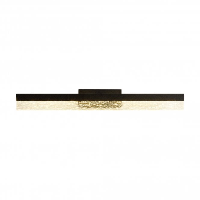 CRACKLE Wall Lamp | 12W LED | 3000K | 1000lm | IP44 | Matt Black | 3yrs Warranty