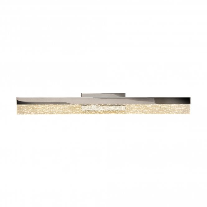 CRACKLE Wall Lamp | 12W LED | 3000K | 1000lm | IP44 | Polished Chrome | 3yrs Warranty
