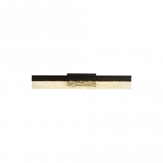 CRACKLE Wall Lamp | 8W LED | 3000K | 600lm | IP44 | matt Black | 3yrs Warranty