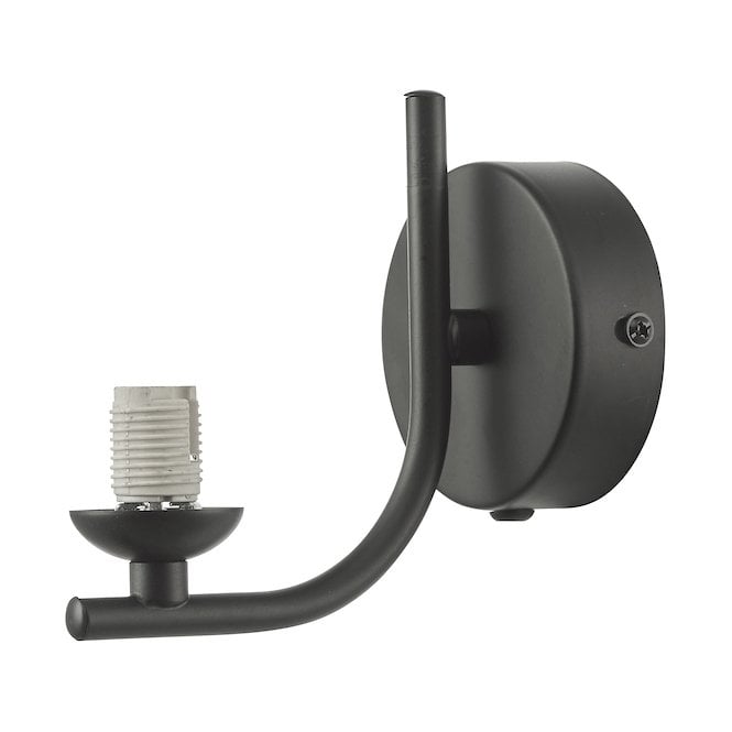 Cradle Wall Light in Matt Black (Bracket Only)