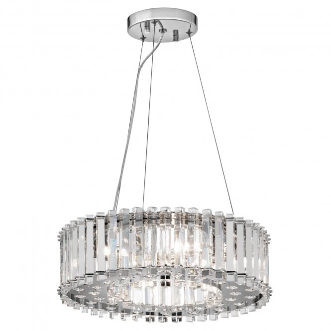 CRYSTAL SKYE decorative modern crystal 6lt ceiling pendant