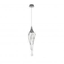 CRYZMELT 1 Light Ceiling Pendant Polished Chrome