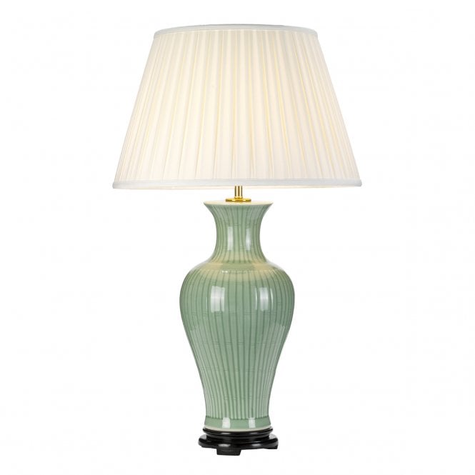DALIAN 1 Light Table Lamp With Tall Empire Shade