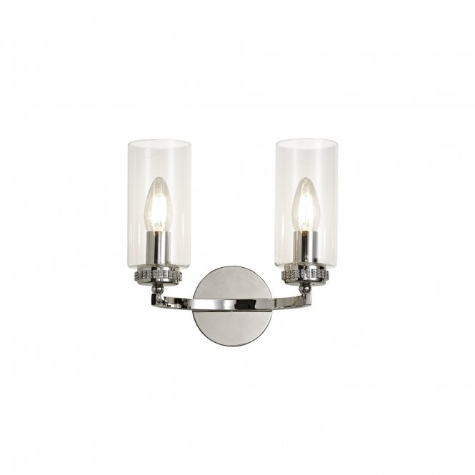 DARETTE 2 Light Wall Light Polished Nickel