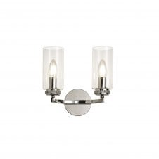 DARETTE 2 Light Wall Light Polished Nickel