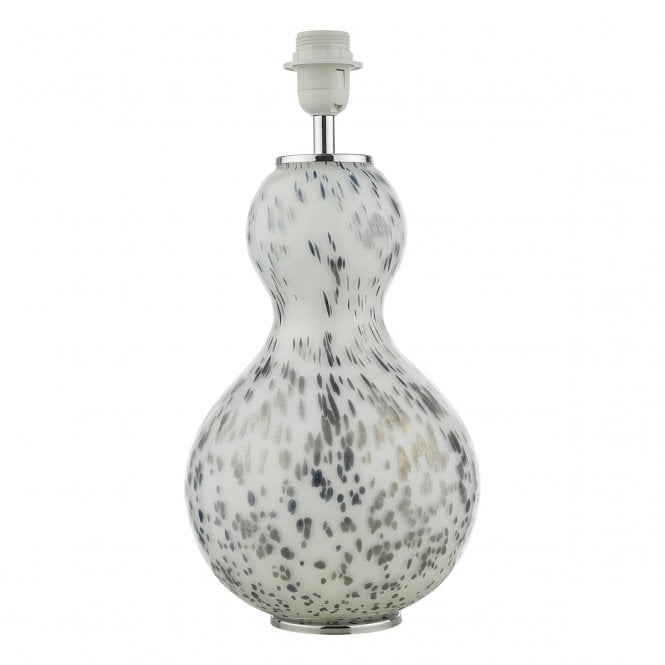 DASCHA Metallic Flecked Glass Table Lamp - Base Only