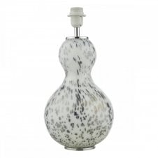 DASCHA Metallic Flecked Glass Table Lamp - Base Only