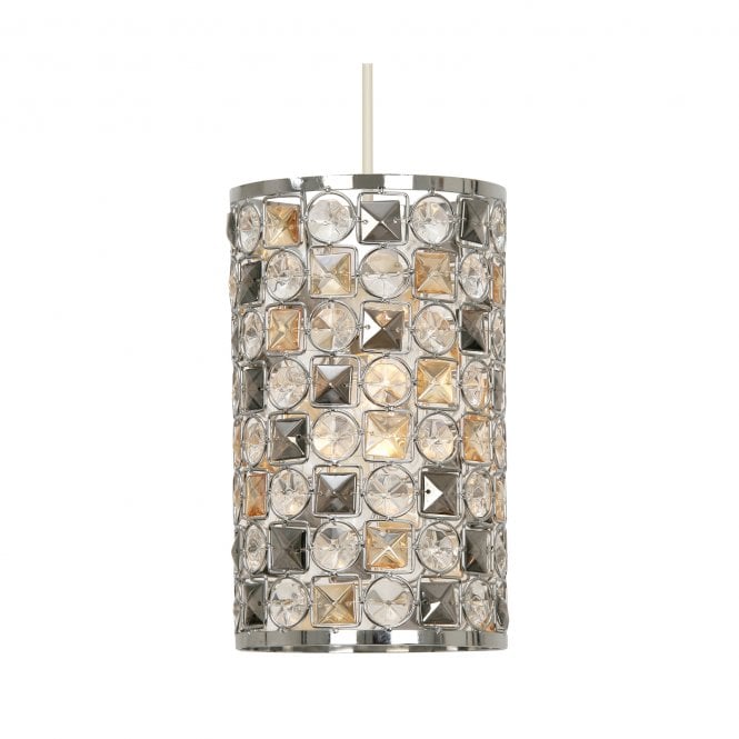 DAVOLI Ceiling Pendant Easy Fit Shade in Beaded Glass