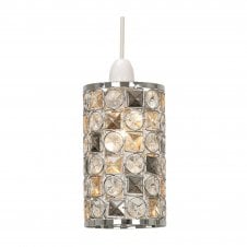 small crystal glass ceiling light shade